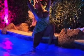 Nicole CoCo Austin’s Pool Striptease Leaked